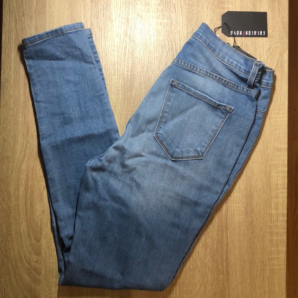 Fashion Nova High Waisted Skinny Jeans Size 15